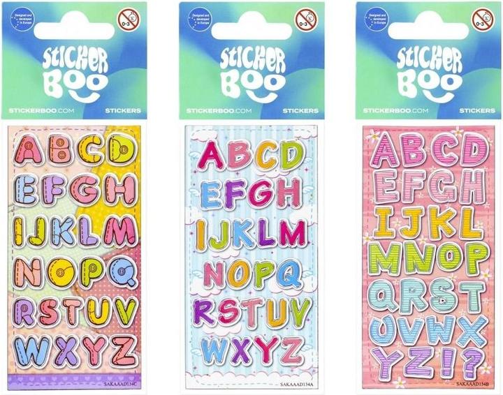 Produktbild Sticker Boo Buchstaben