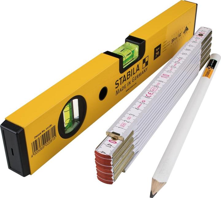 Actual product image Stabila Spirit levels CLASSIC Kit 70-3-30 (0.50 cm)