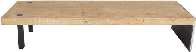 Produktbild Mendler Lowboard HWC-L75, Industrial Massiv-Holz MVG-zertifiziert 40x200x60cm, natur