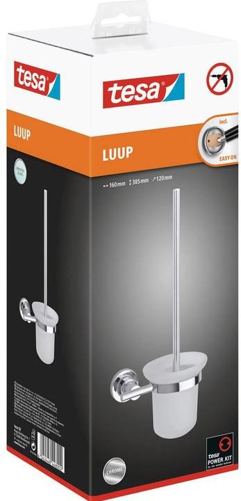 Productafbeelding tesa luup toiletborstelset kleefmetaal