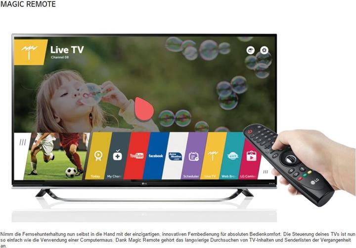 Immagine prodotto LG 65uf850v (4K)