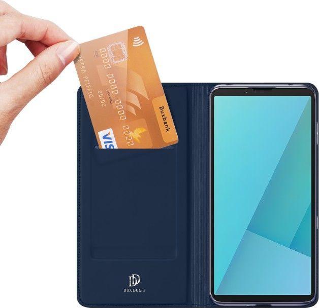 Actual product image Dux Ducis Sony Xperia 10 VII Cover Card Holder - Blue