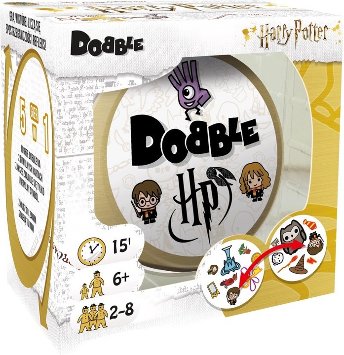 Productafbeelding Rebel Dobble Harry Potter grijs (Pools)