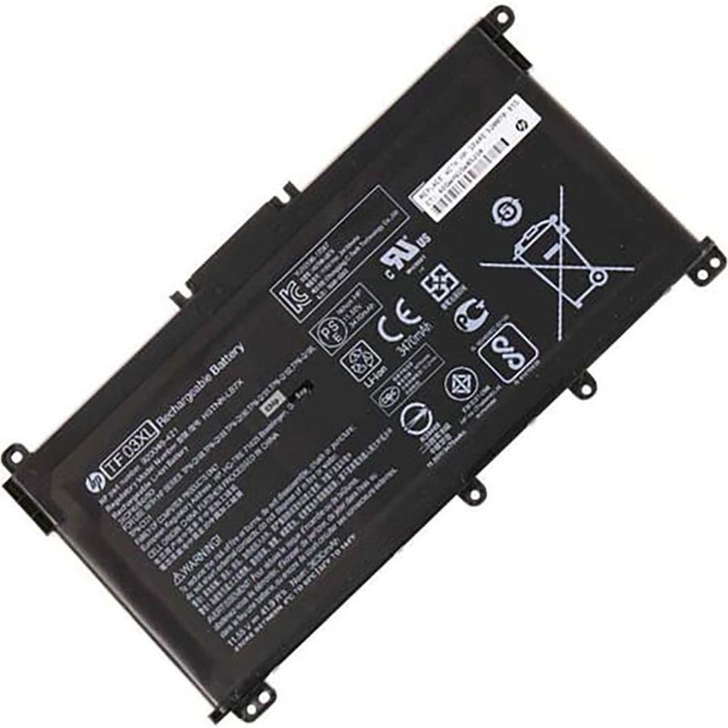 HP Original Akku für Pavilion 15-cc030ng (1 Zellen, 3630 mAh), Notebook Akku, Schwarz