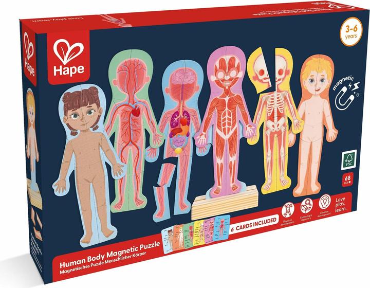 Hape Menschlicher Körper (Englisch, 3 - 6 Jahre)