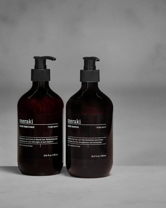 Immagine prodotto Meraki Silver shampoo, Bright Grace, 490 ml (Shampoo liquido, 490 ml)