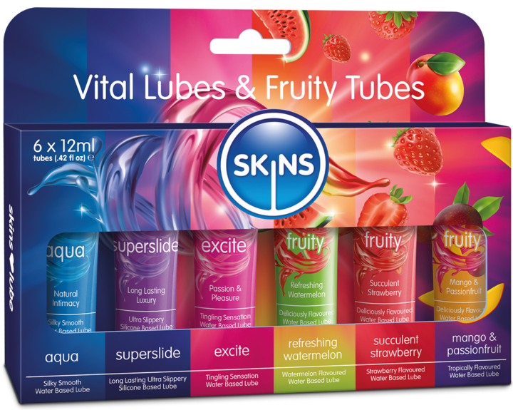 Actual product image Skins Vital & Fruity Tubes (72 ml)