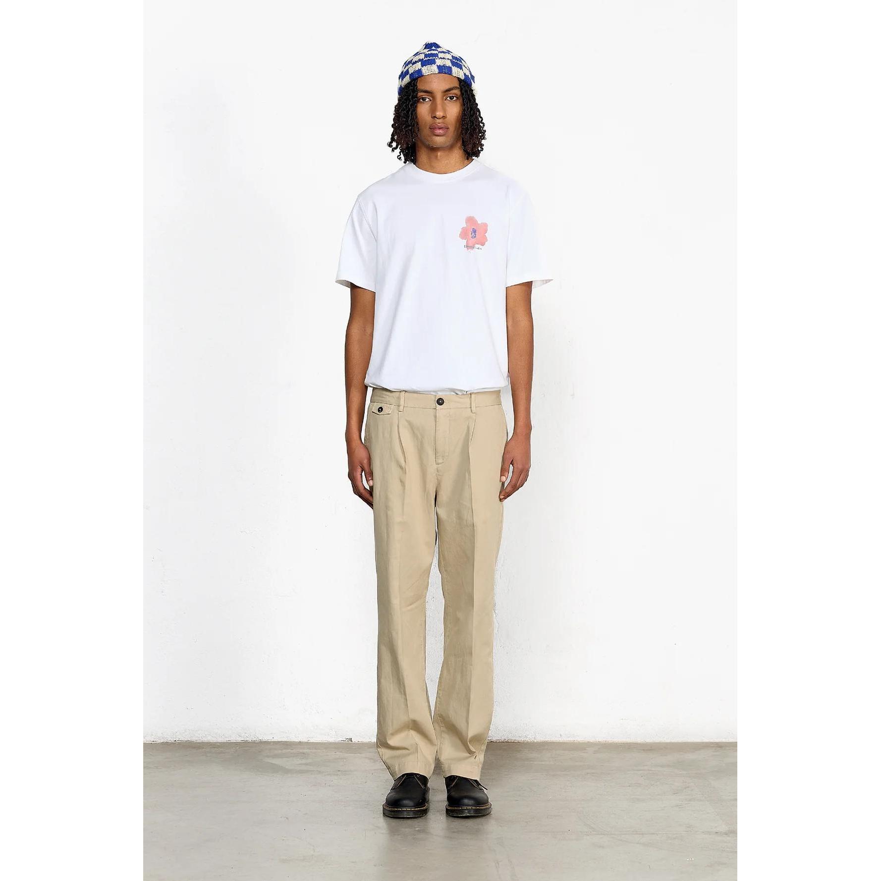 Thumbnail - Edmmond Studios, Herren, Shirt, Garden, Weiss, (XL)