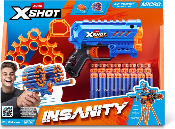 Actual product image Zuru X-Shot Insanity Micro (24 Darts)
