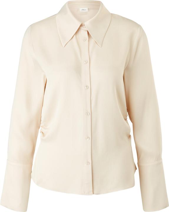 Immagine prodotto s.Oliver Bluse Satinbluse mit Raffungen (40)