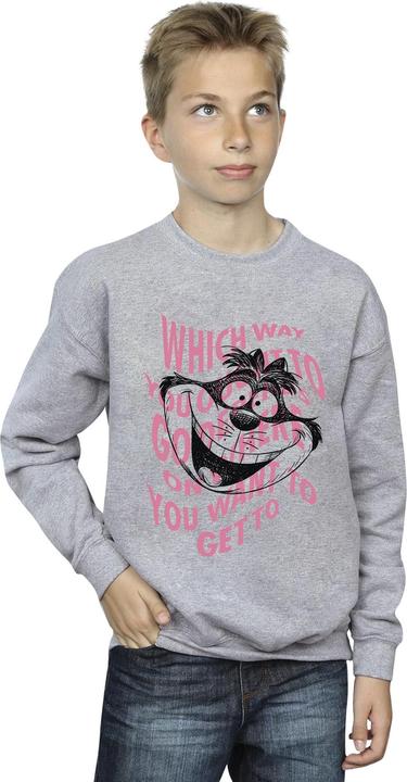 Produktbild Disney Jungen Alice im Wunderland Chesire Katze Sweatshirt (152, 158)