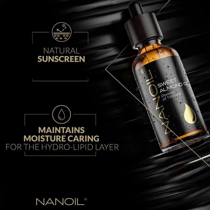 Actual product image Nanoil - Sweet Almond Oil (50 ml)