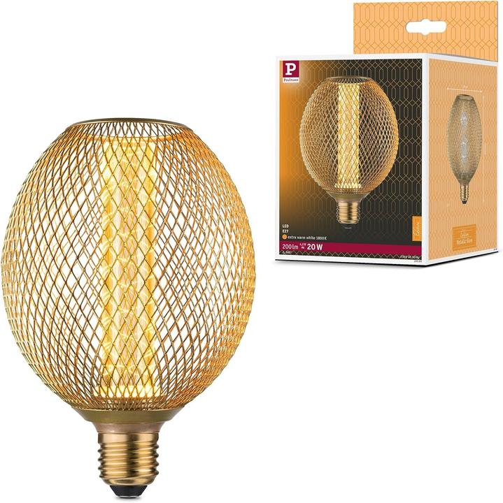 Actual product image Paulmann Metallic Glow Globe (E27, 200 lm, 1x)