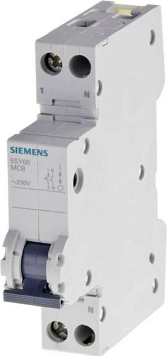 Produktbild Siemens MCB 1+N Pole Type B 6kA 16A 230V