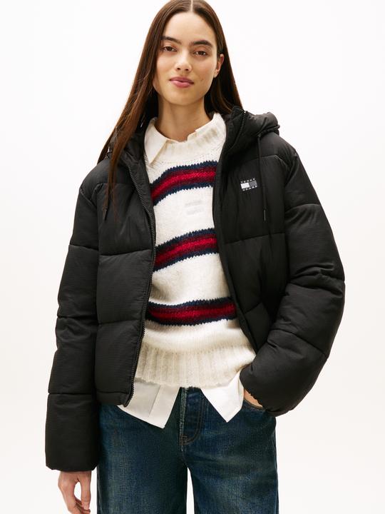 Actual product image Tommy Jeans Hooded Puffer Jacket (L)