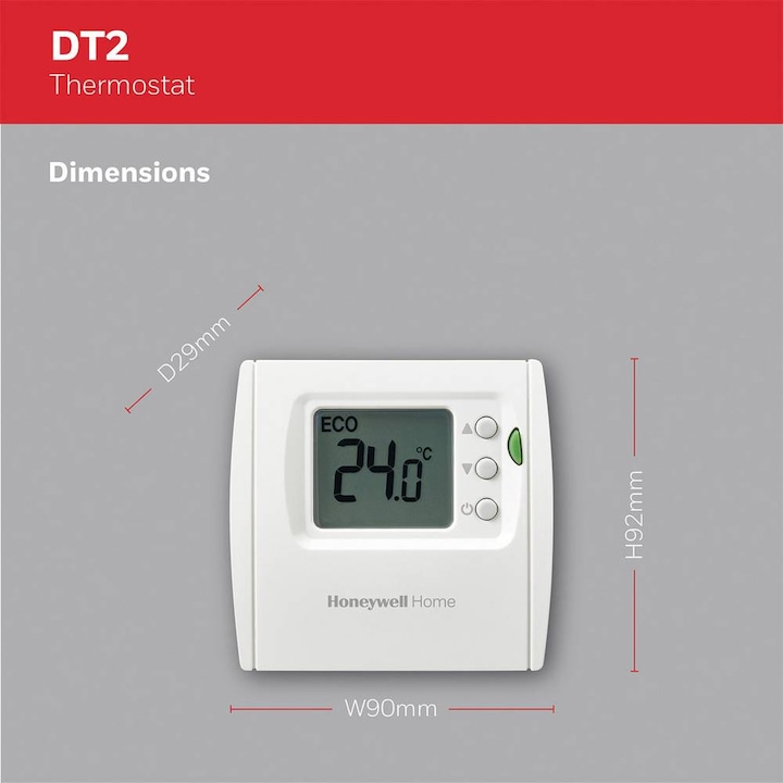 Productafbeelding Honeywell Kamerthermostaat DT2 stat
