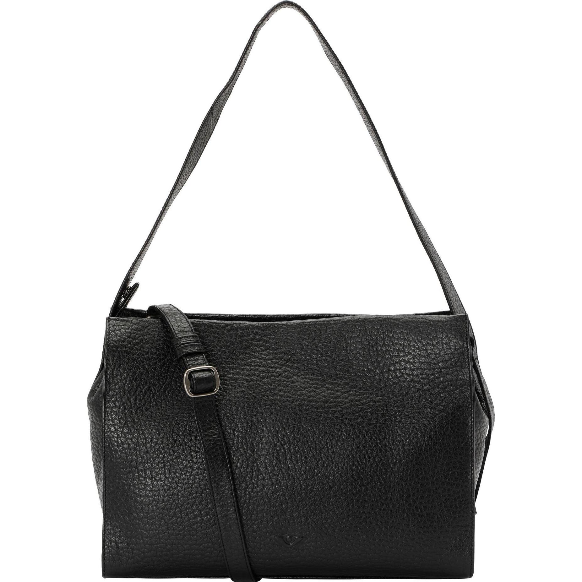 Thumbnail - Voi, Handtasche, Hirsch Zaira Schultertasche Leder 32 cm, Schwarz