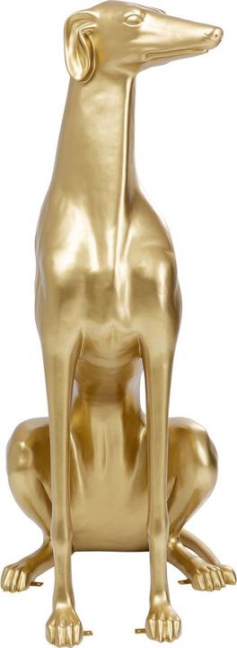 Actual product image Kare Design Sculpture Greyhound Oskar Gold 180cm
