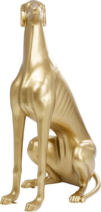Actual product image Kare Design Sculpture Greyhound Oskar Gold 180cm