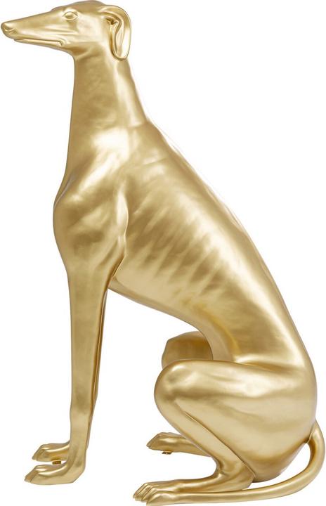 Actual product image Kare Design Sculpture Greyhound Oskar Gold 180cm