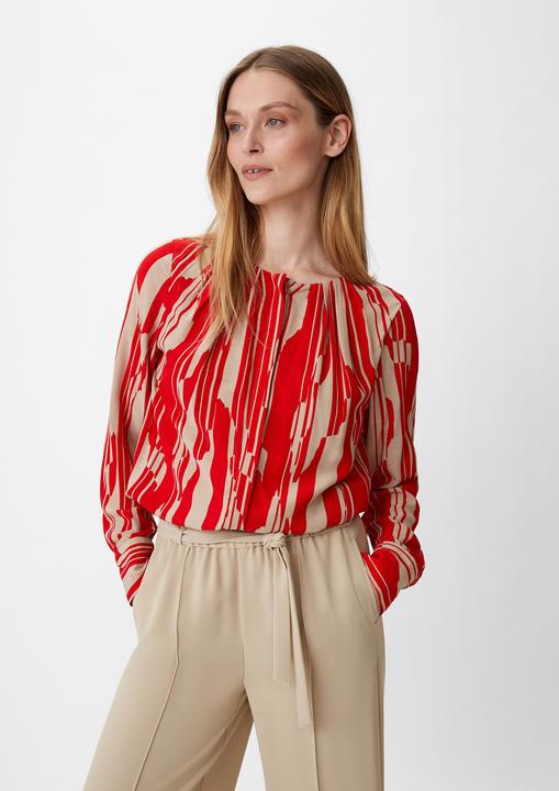 Immagine prodotto Comma Bluse Viskosebluse mit Crêpe-Struktur (34)