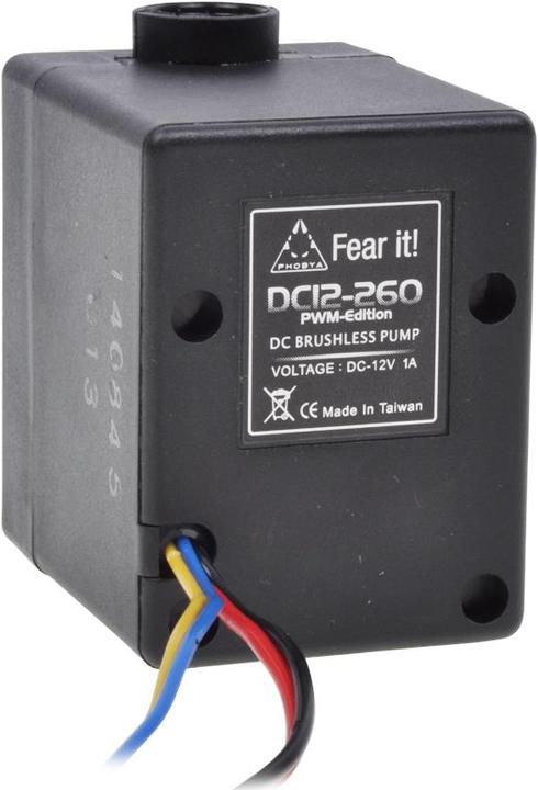 Actual product image Phobya DC12-260 PWM 12Volt Pump