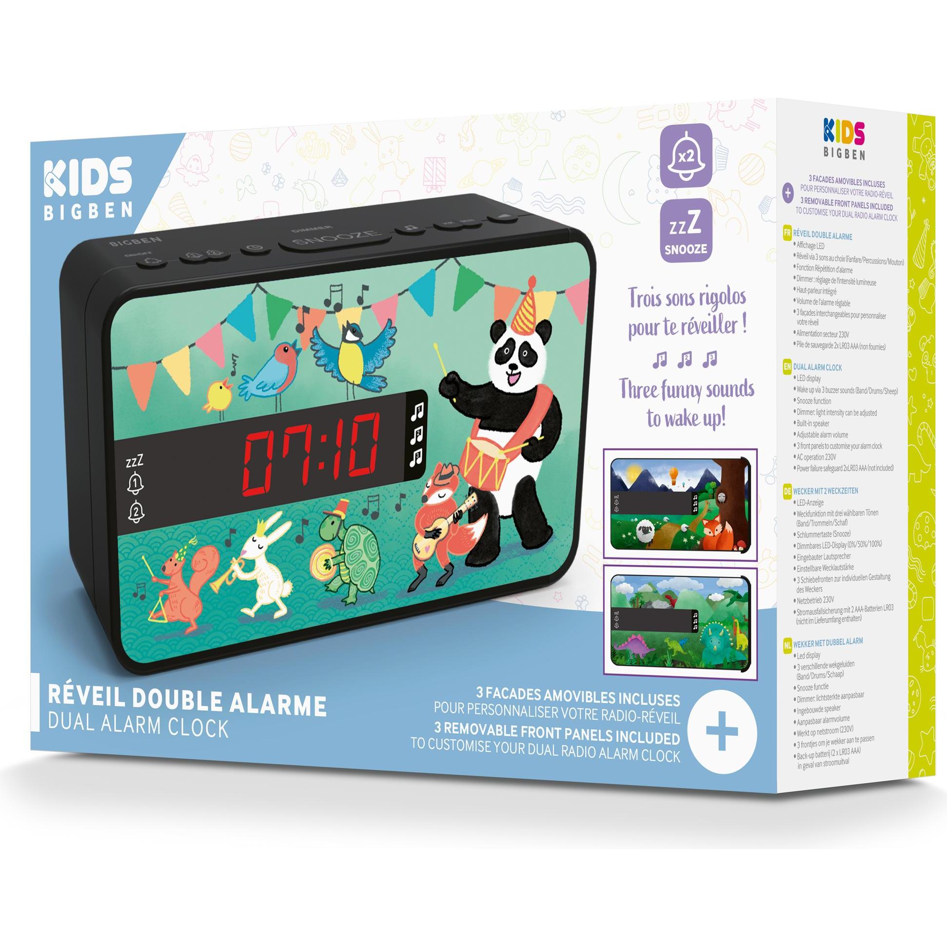 Bigben, Wecker, Dual Alarm Clock R16 - Stories