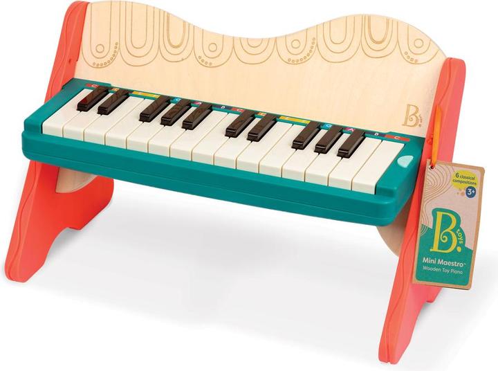 Image du produit B.toys B. Mini Maestro - Mini-piano pour enfants à 25 touches, livret de musique inclus (Anglais)