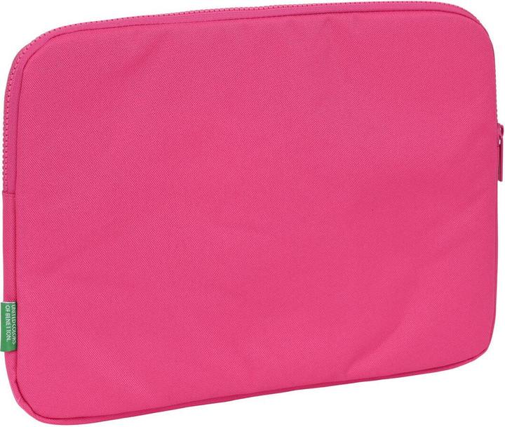 Actual product image Benetton Laptop sleeve Raspberry Pink (34 x 25 x 2 cm) (14")