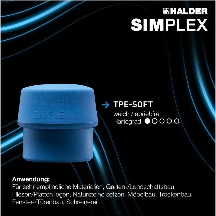 Produktbild Halder Simplex-Softface-Hammer D80 (4400 g)
