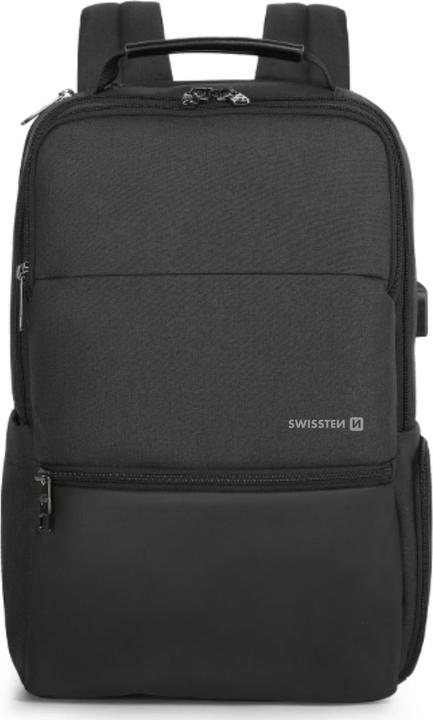 Swissten Backpack 15.6 "black