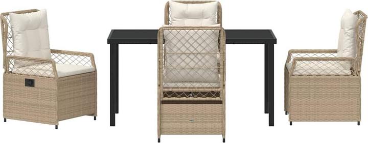 Produktbild vidaXL Garten Essgruppe (140 x 80 x 73 cm)