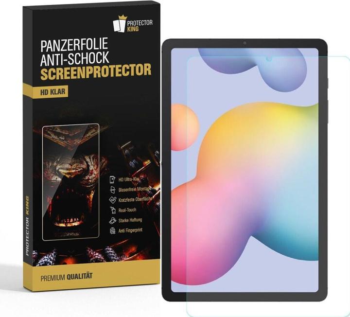 Actual product image Protectorking 6x Panzerfolie Anti-Shock HD Klar (6 Piece, Galaxy Tab S6 Lite)