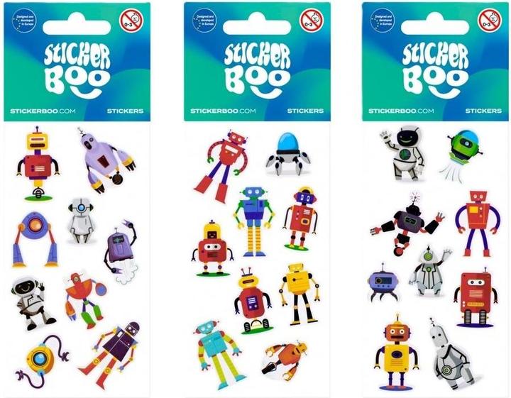 Productafbeelding Sticker Boo Stickerblad Robot