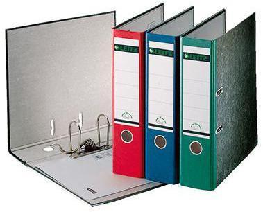 Actual product image Leitz Quality folder 180° (A4, 80 mm, 1 Piece)