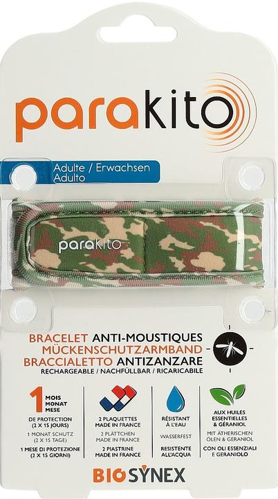 Produktbild Para‘Kito Parakito Armband Erwachsene Tarnung (Neopren)