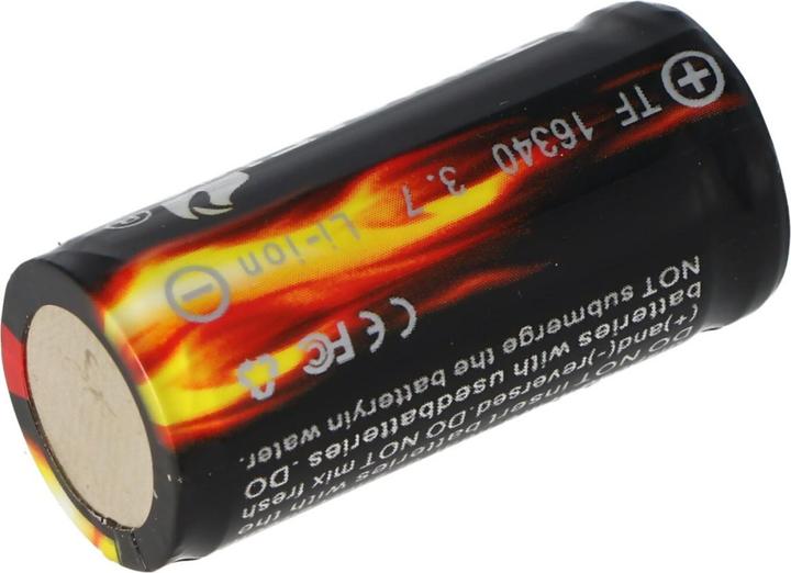 Actual product image Trustfire Battery 16340, PCB protected (16340, 880 mAh)
