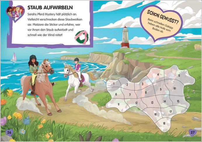 Actual product image Schleich® Horse Club™ - Stickern nach Zahlen