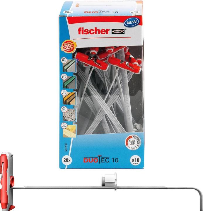 Image du produit Fischer DuoTec 10 (20 pcs)