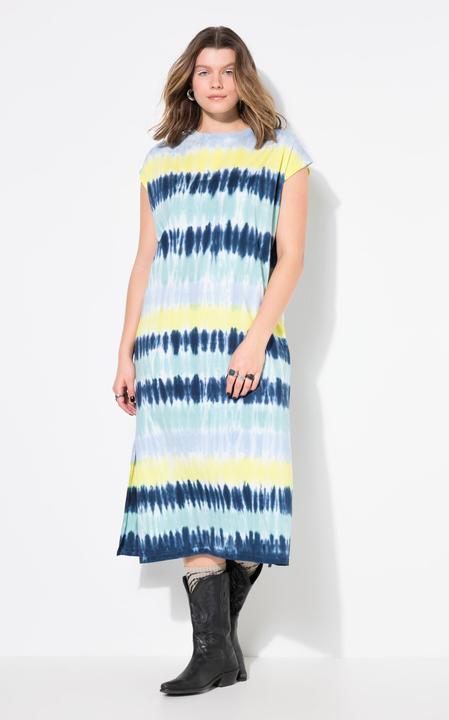 Immagine prodotto Studio Untold Abito midi in jersey dal taglio leggermente oversize con stampa allover e dettagli sulla spalla (56)