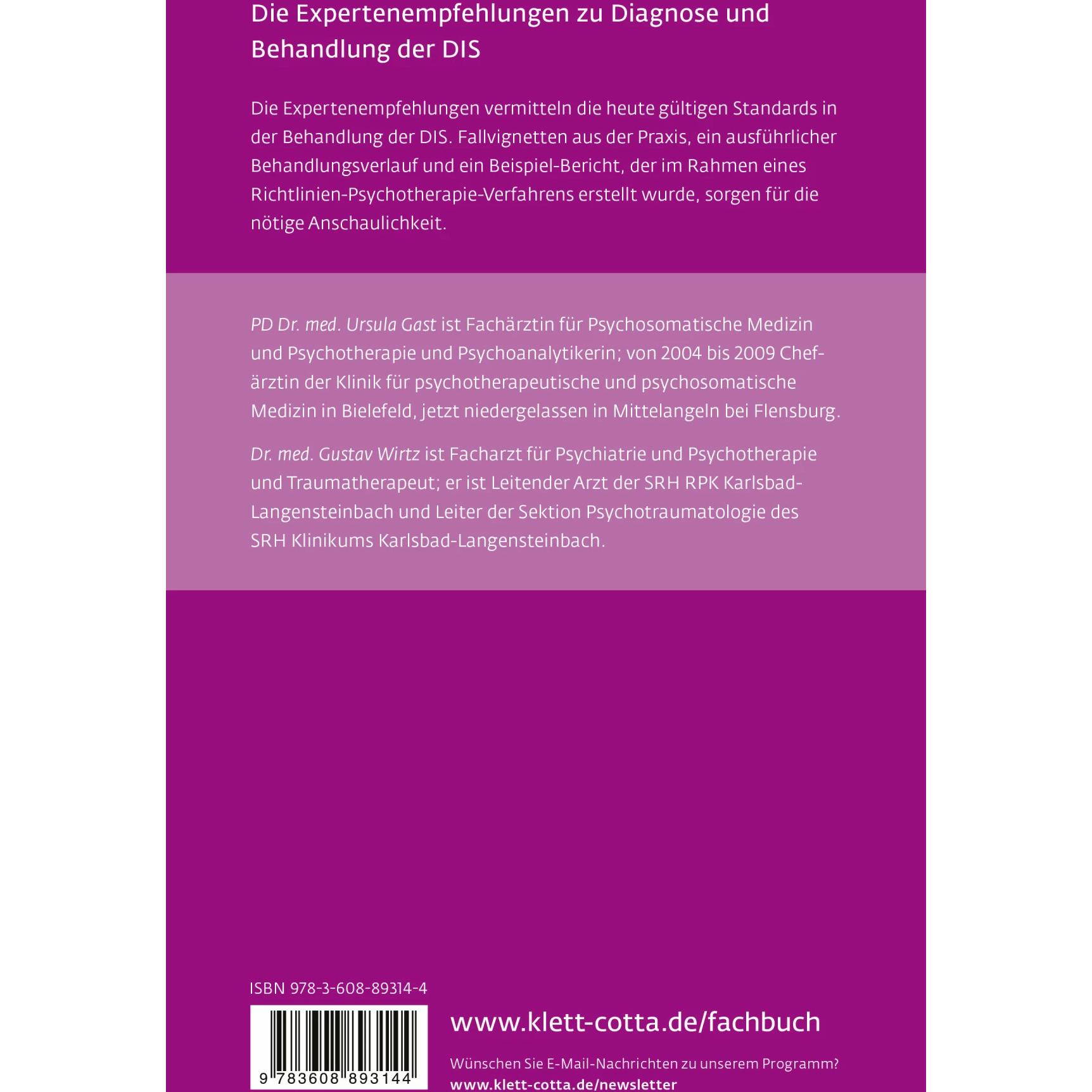 Dissoziative Identitätsstörung bei Erwachsenen (2. Aufl.) (Leben Lernen, Bd. 342), Fachbücher von Ursula Gast, Gustav Wi...