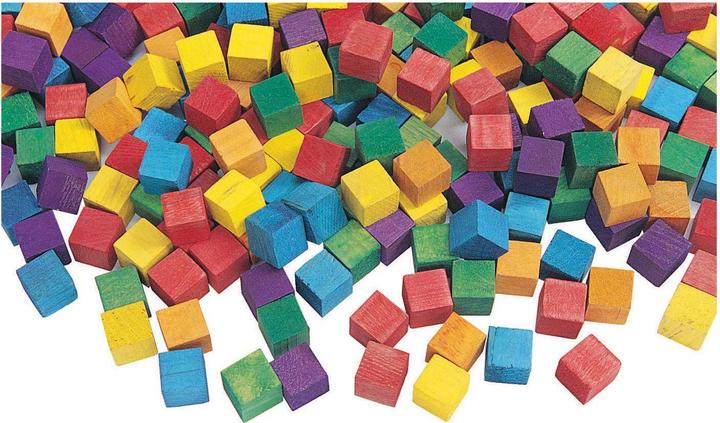 Immagine prodotto Colorations Colori - Blocchi cubici di legno colorati, 196°.