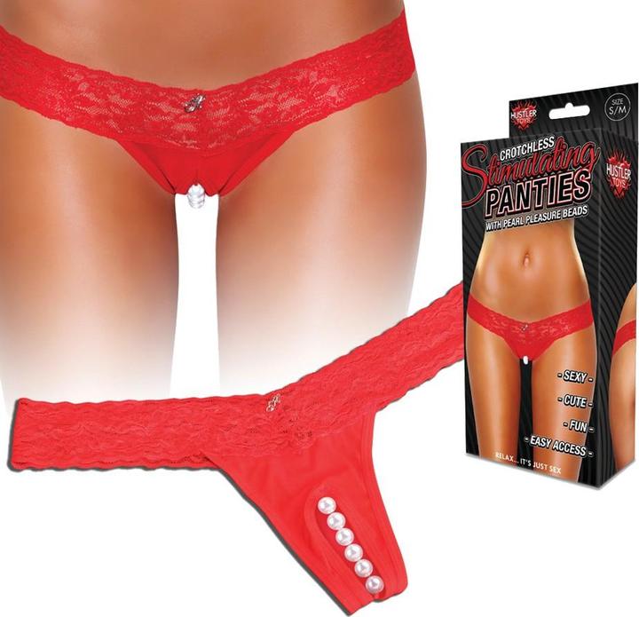 Produktbild Hustler Stimulating Panties red S/M (S, M)