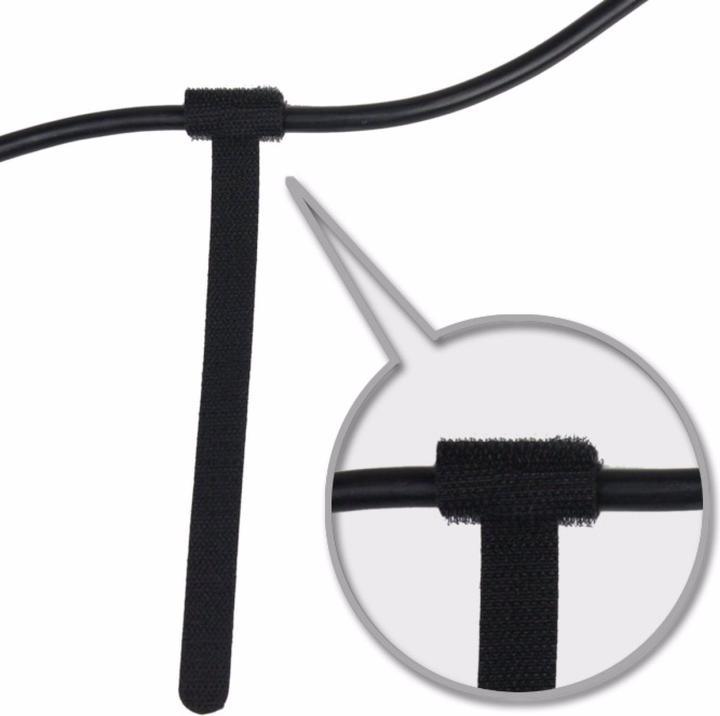 Image du produit Adam Hall VT 2830 Collier de serrage auto-agrippant (Serre-câbles velcro, 306 mm)