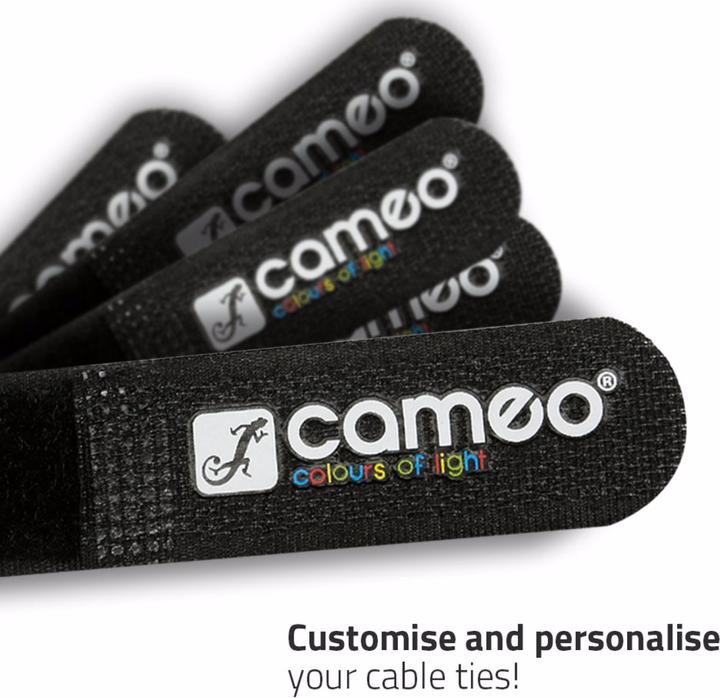 Image du produit Adam Hall VR 4040 BLK Collier de serrage à Velcro (Serre-câbles velcro, 400 mm)