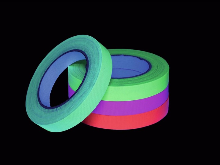 Produktbild Accessory Gaffa Tape 19mm x 25m neonorange UV-aktiv (19 mm)