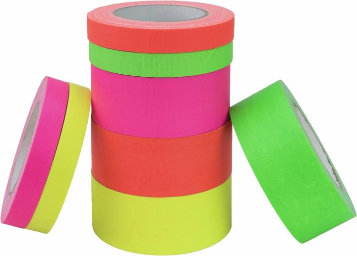 Produktbild Accessory Gaffa Tape 19mm x 25m neonorange UV-aktiv (19 mm)