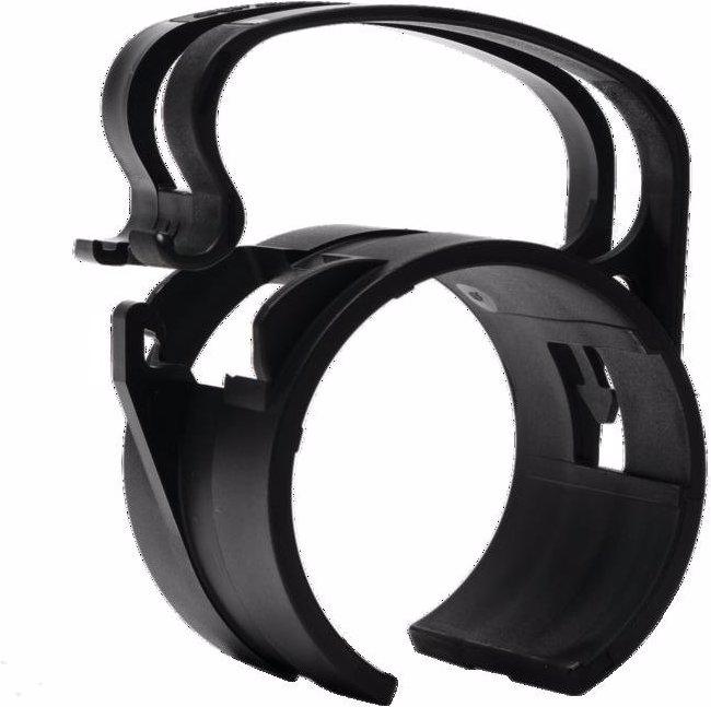 Produktbild Snap Befestigungsklammer light schwarz 4x