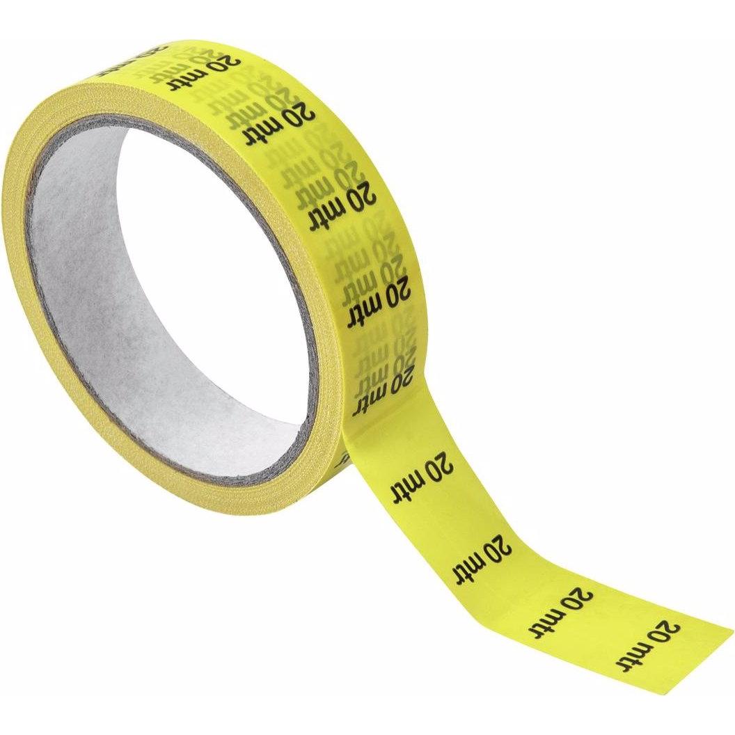 Accessory, Kabelverbindung Zubehör, Kabelmarkierung 20m, gelb