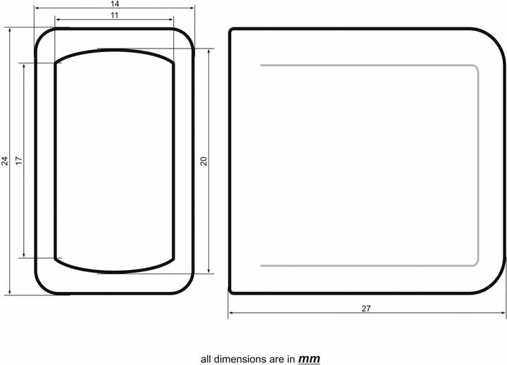 Image du produit Eurolite Embout LED Neon Flex 230V Slim